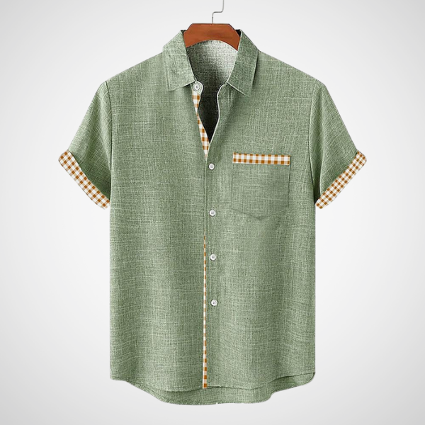 Enzo™ - Snygg Somrig Piké med Bröstficka