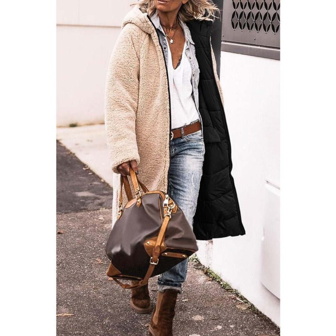 Sophia™ - Elegant och Bekväm Vändbar Kappa