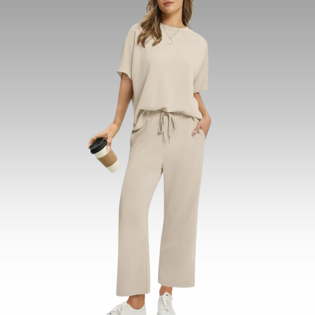 Bella™ - Avslappnad & Bekväm Topp- och Byxset