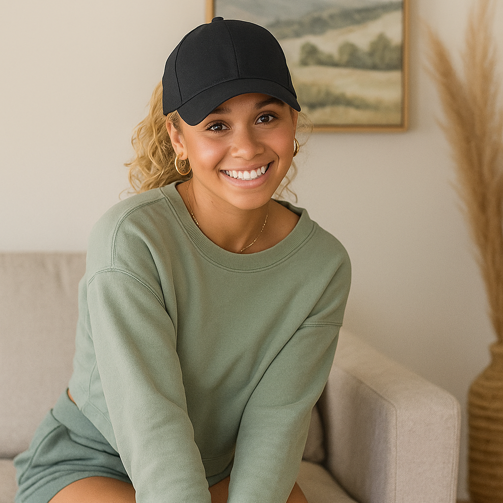 Gaia™ - Den Perfekta Kepsen för Långt Hår