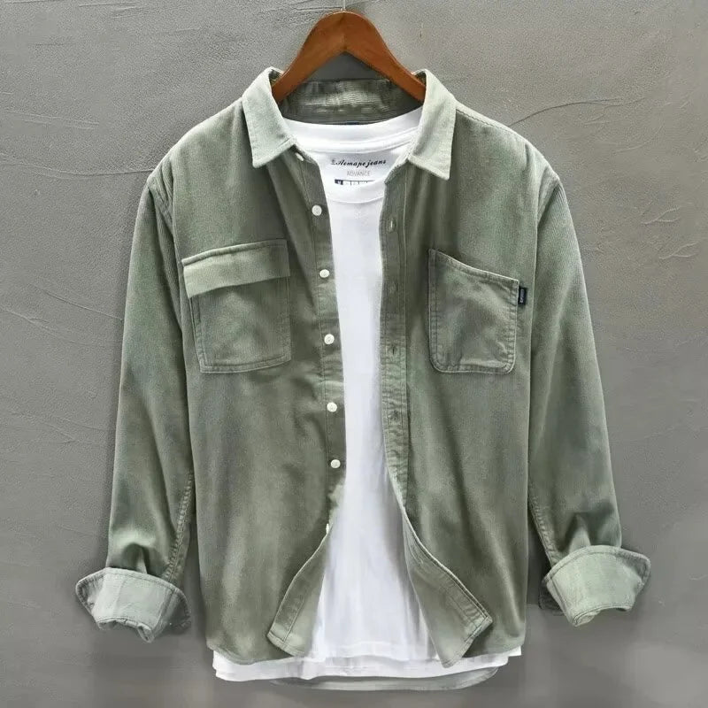 NordSlate™ – Herrskjorta i Mjuk Manchester