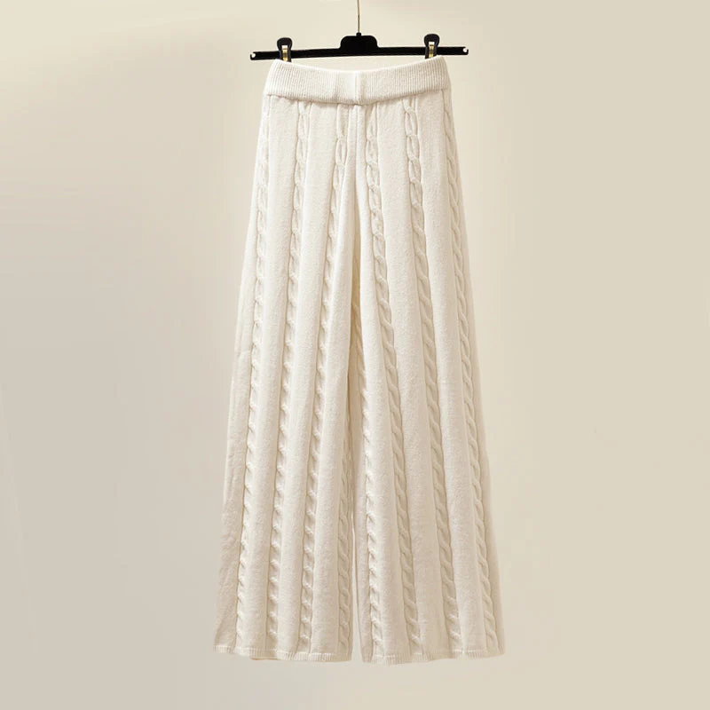 Charmy™ - Bekvämt och Mysigt Stickat Set