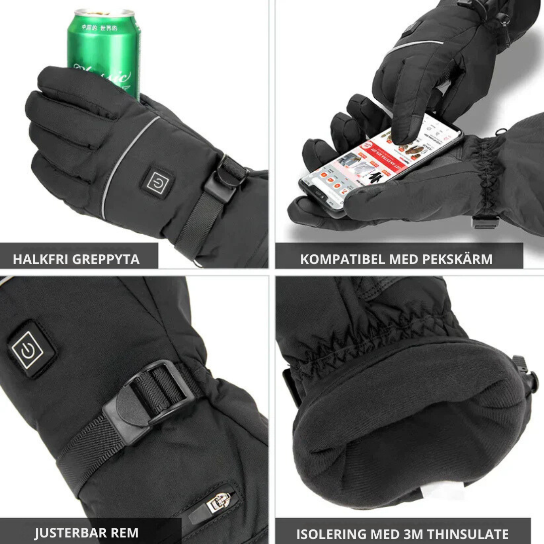 HeatGloves™ - Elektriskt Uppvärmda Handskar