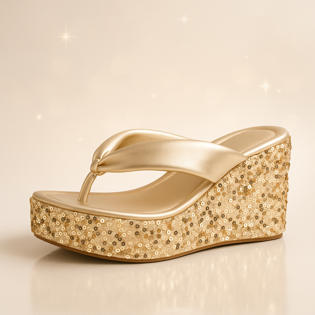 Lisa™ – Glittrande Lyxiga Sommarslippers